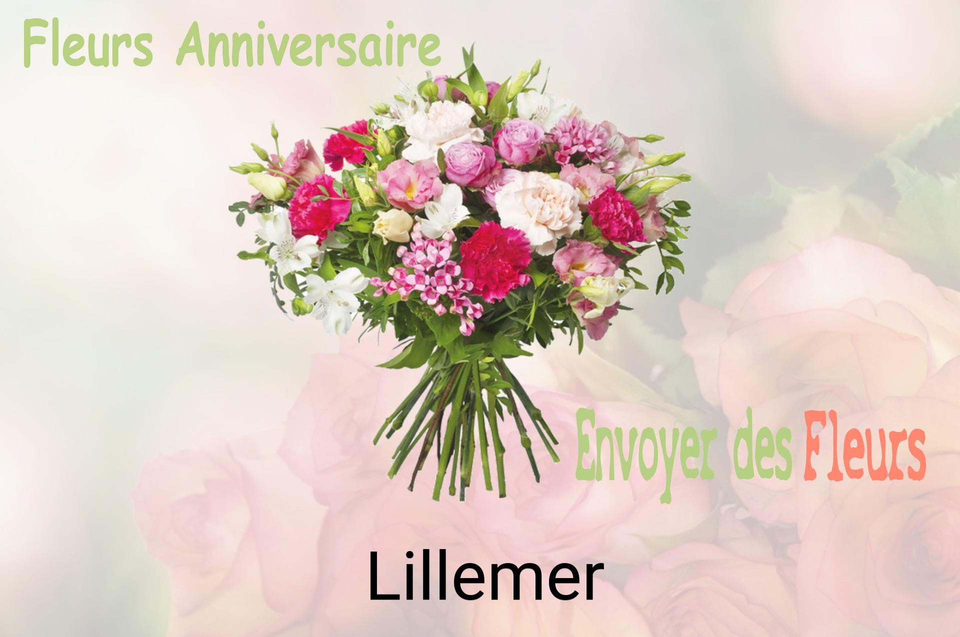 Bouquet de fleurs d’anniversaire livré à Lillemer